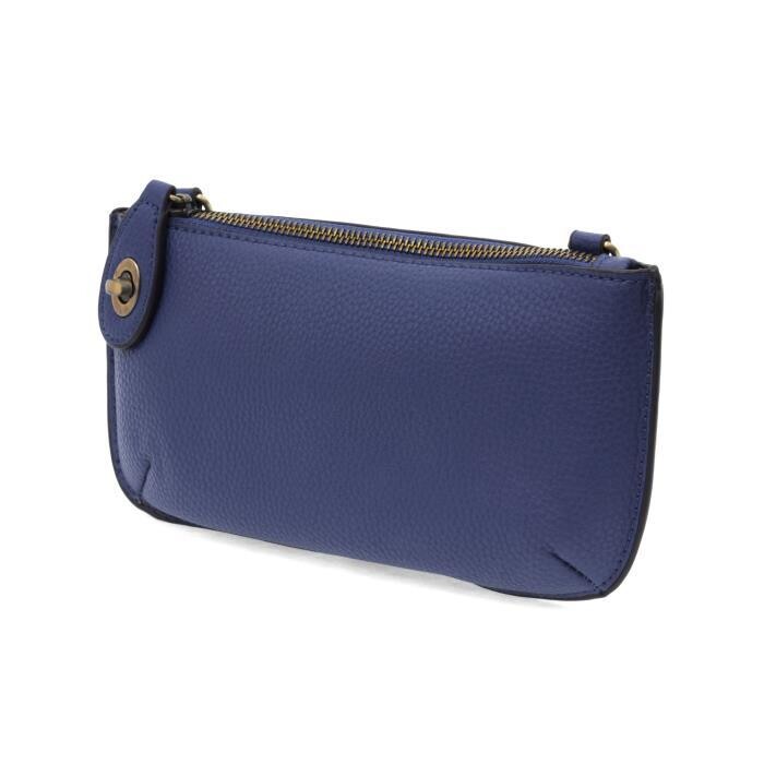 Joy Dark Cobalt Crossbody Wristlet Clutch