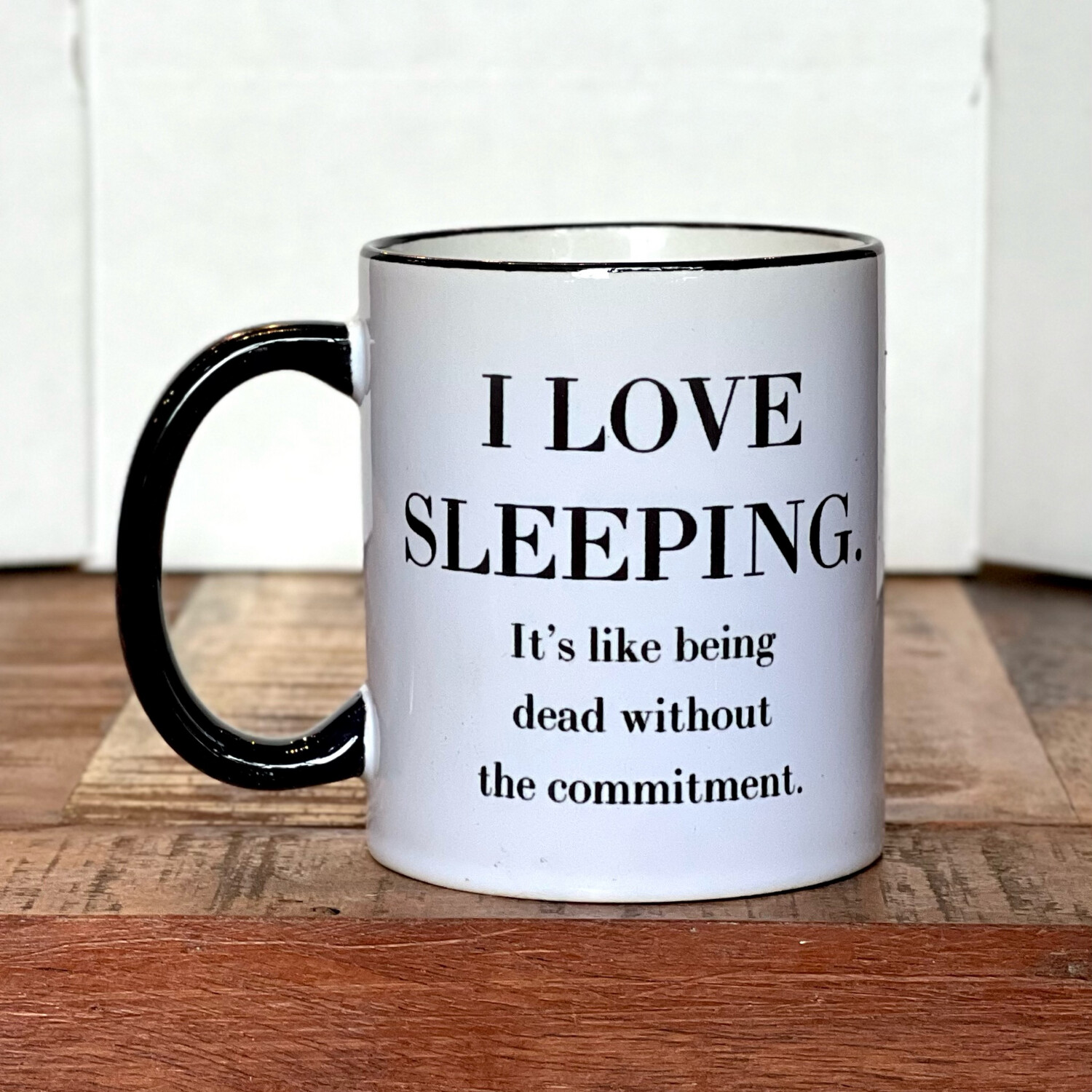 I Love Sleeping Mug