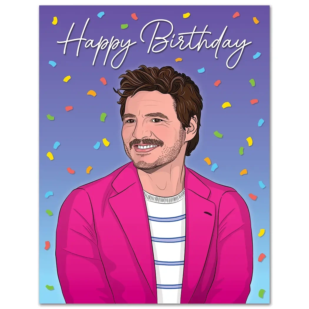 Pedro Birthday Card