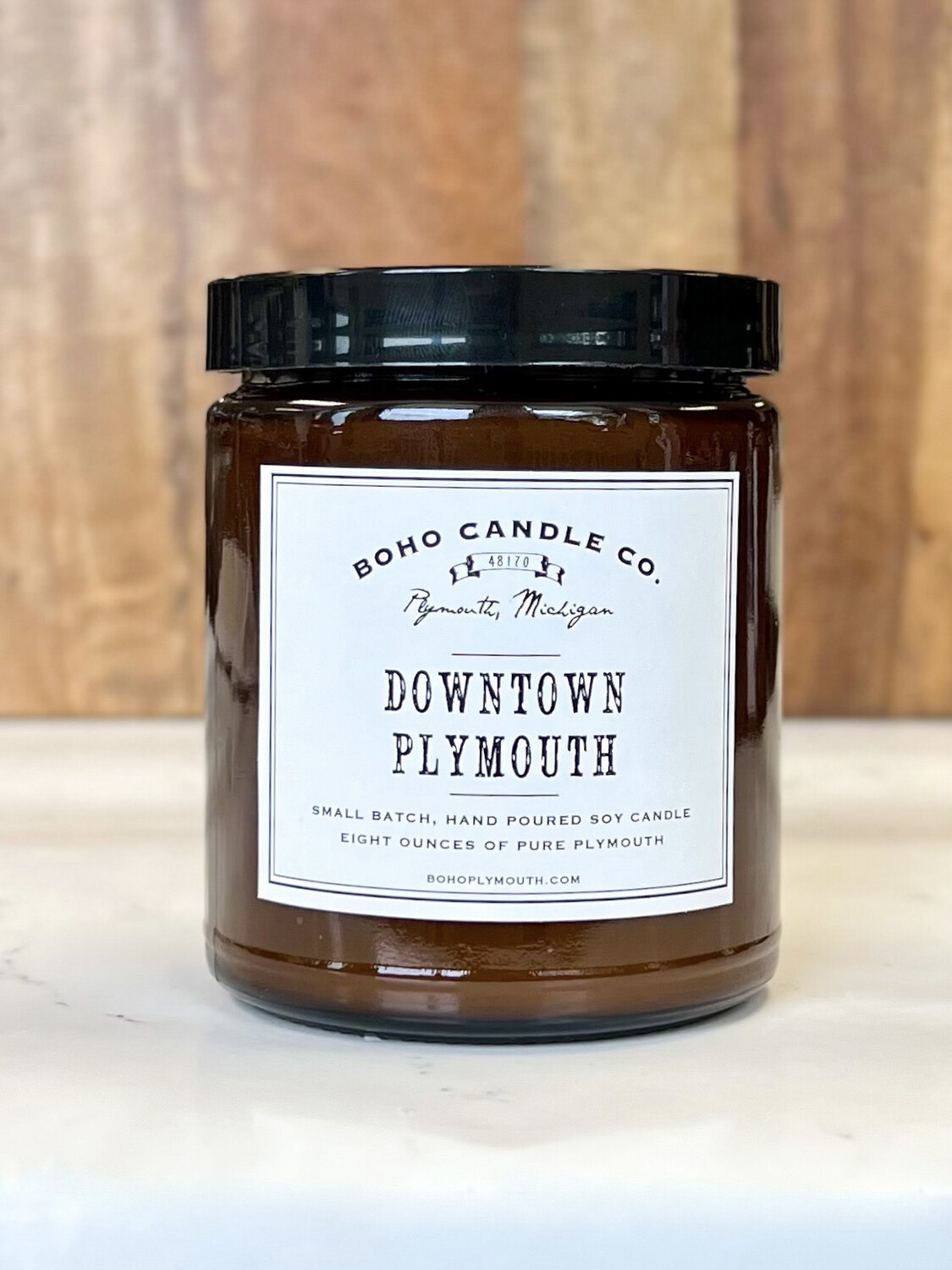 BoHo Downtown Plymouth Candle