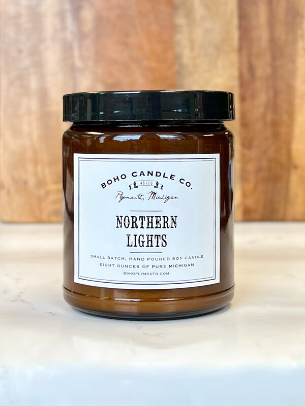 BoHo Northern Lights Candle