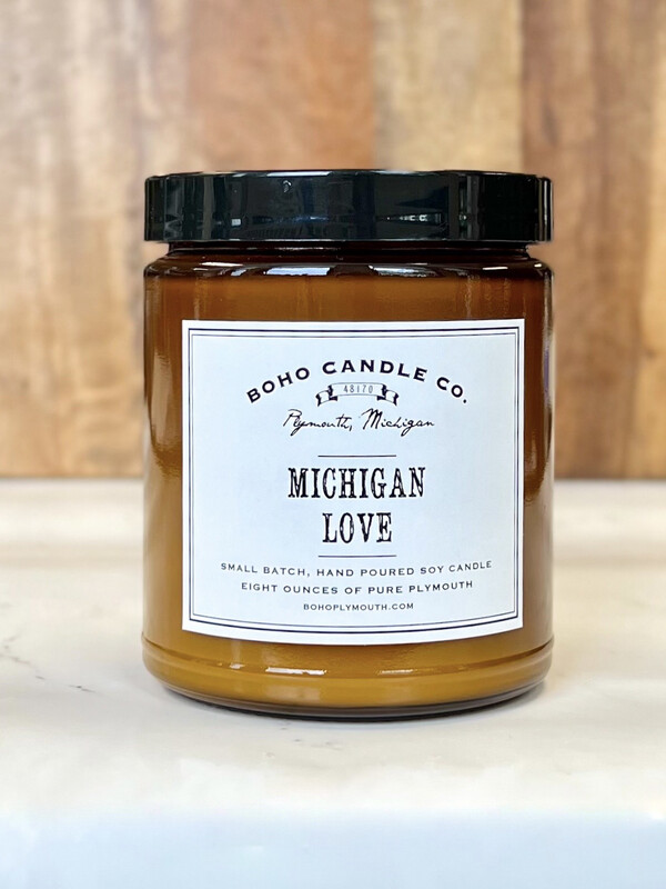 BoHo MI Love Candle