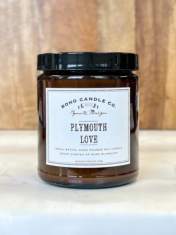 BoHo Plymouth Love Candle
