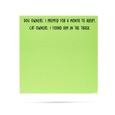 Dog Owners Sticky Notes