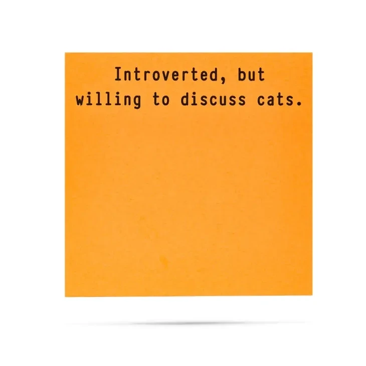 Introverted Sticky Notes