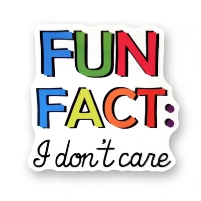 Fun Fact Sticker