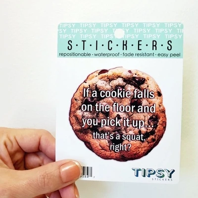 Cookie Falls Sticker