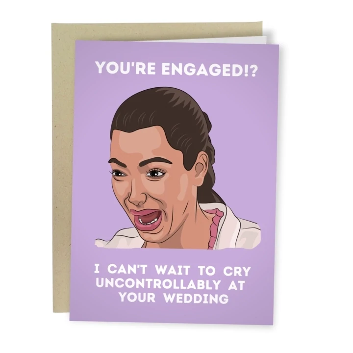 You're Engaged? Kim Card