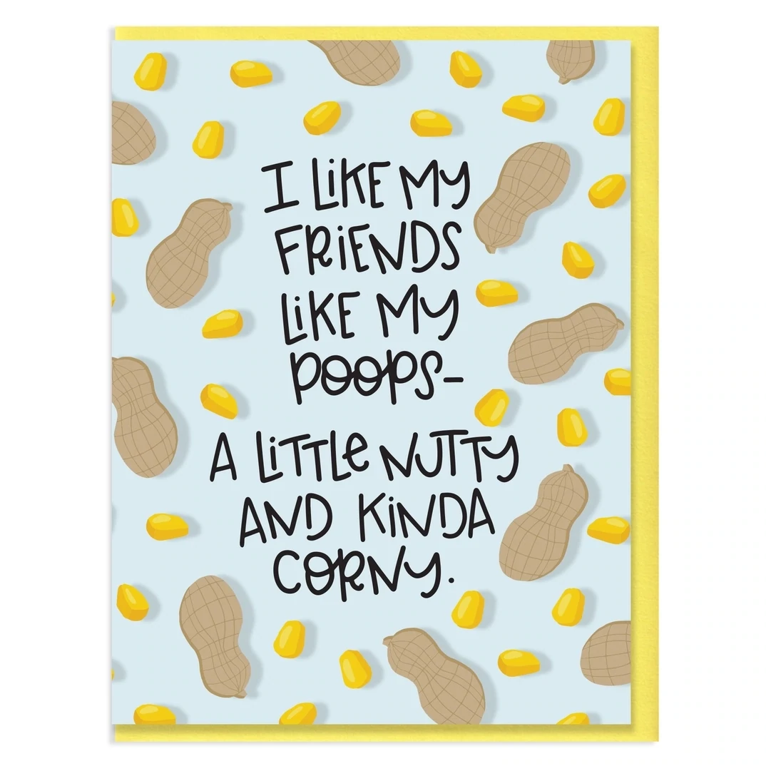Corny and Nutty Card