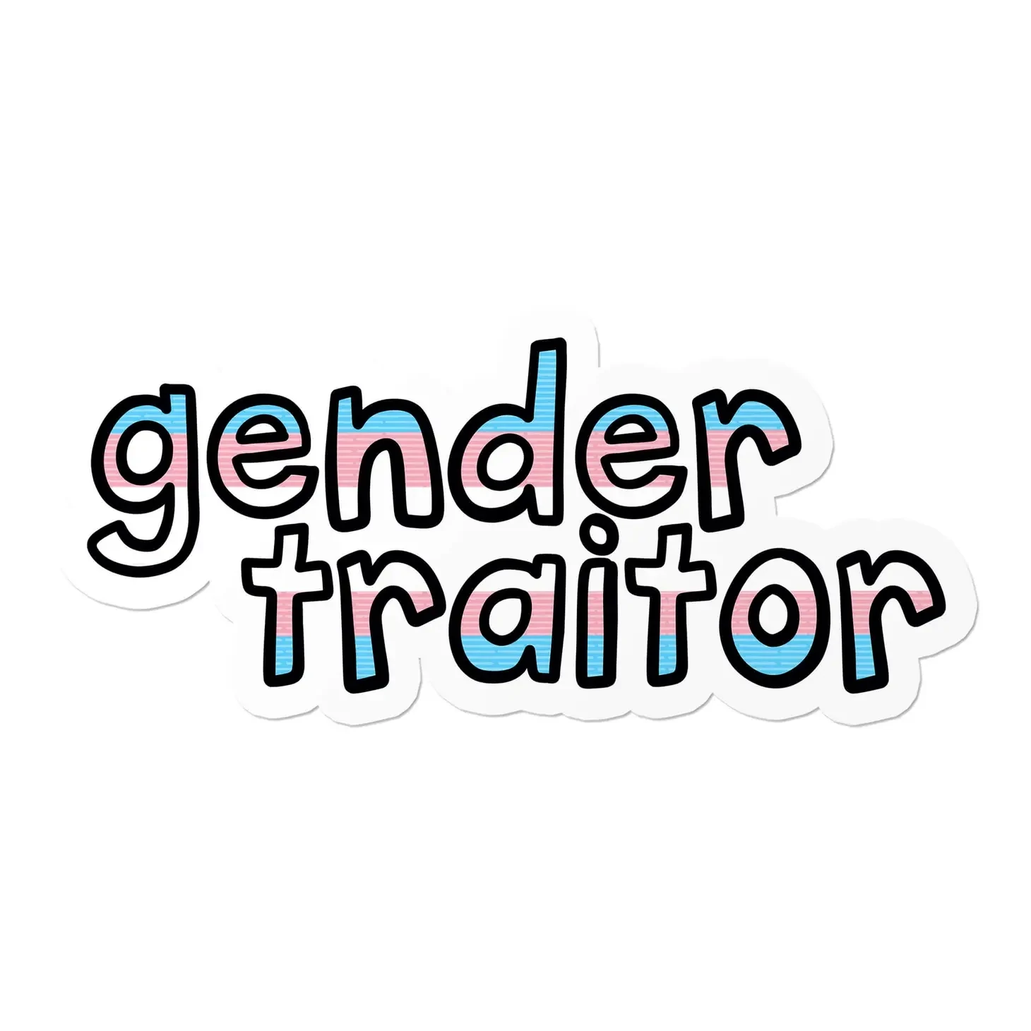 Gender Traitor Sticker