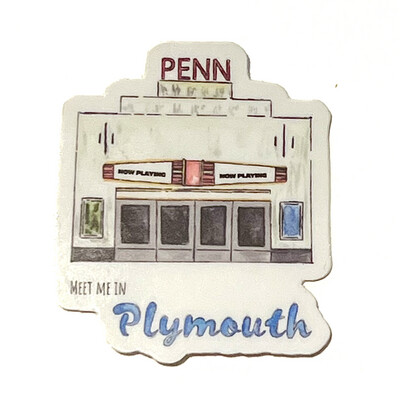 Penn Plymouth Sticker 