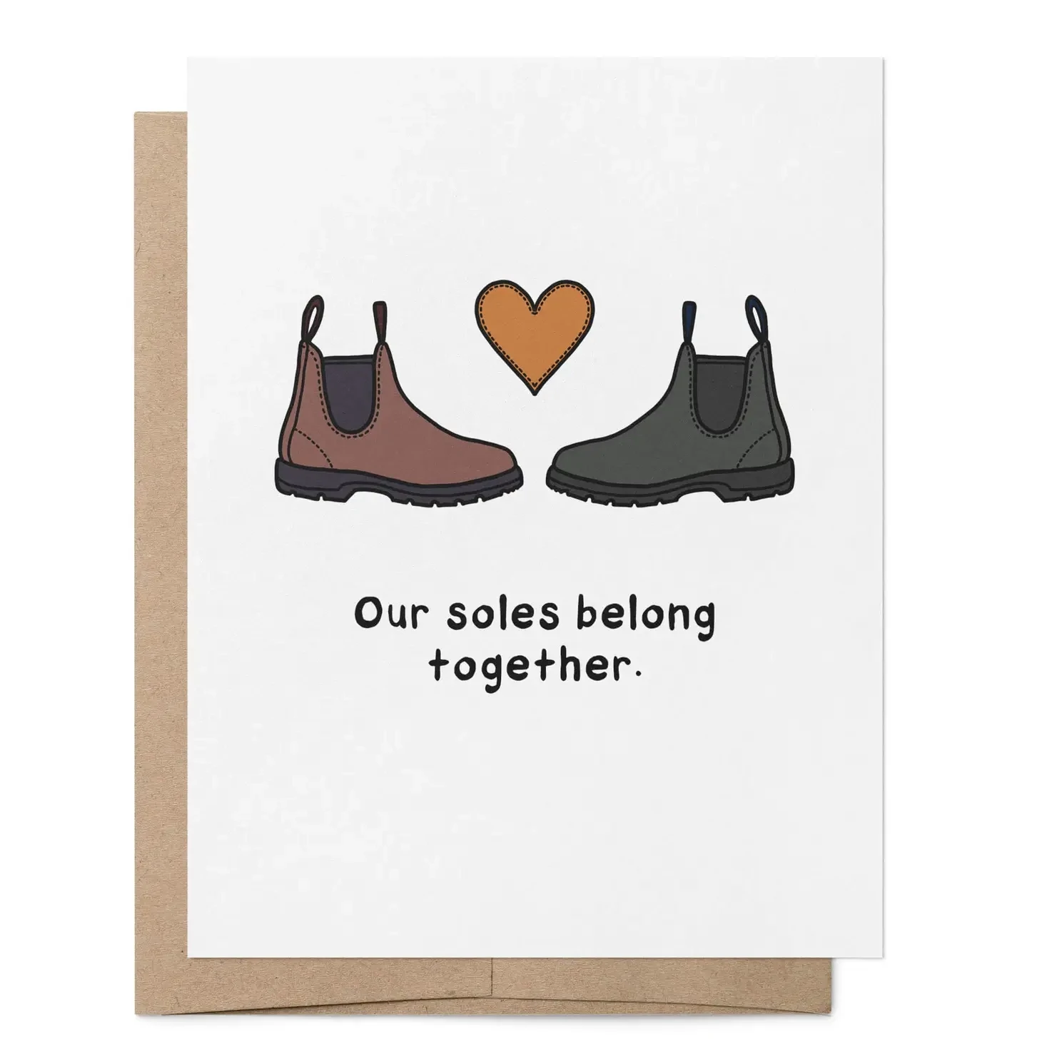Soles Belong Together Card Soles Belong Together Card