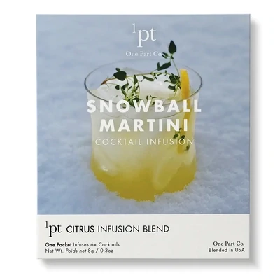 Snowball Martini Infusion 