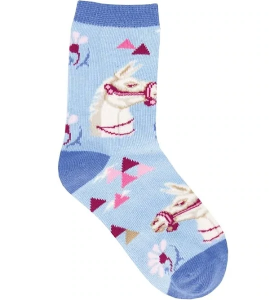 No Drama Llama 4-7 Kid&#39;s Socks
