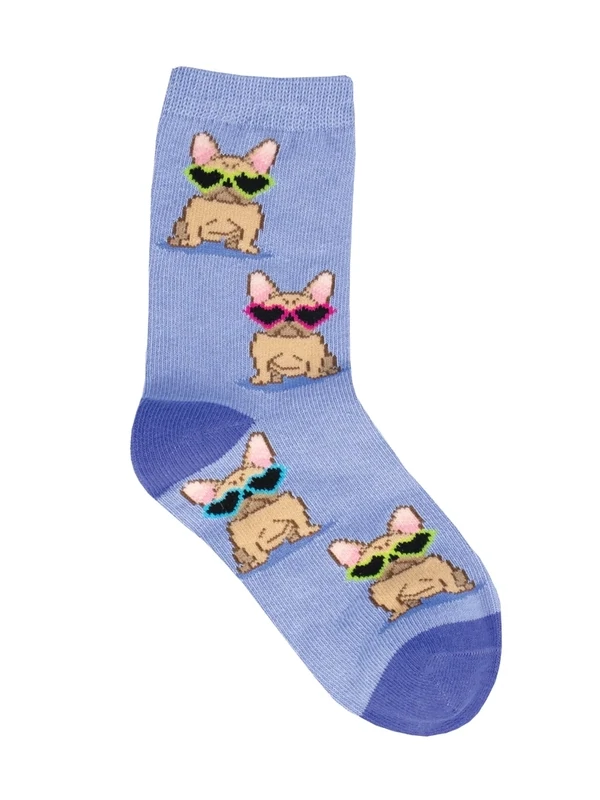 Frenchie Fashion 4-7 Kid&#39;s Socks