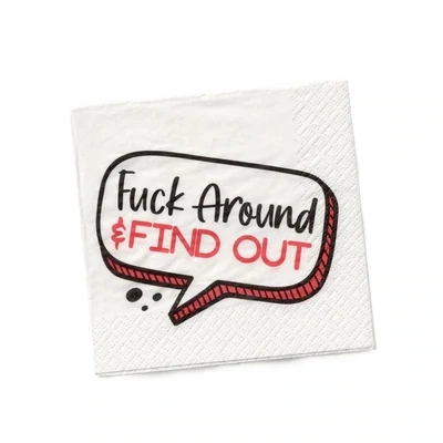 Fuck Around Napkins