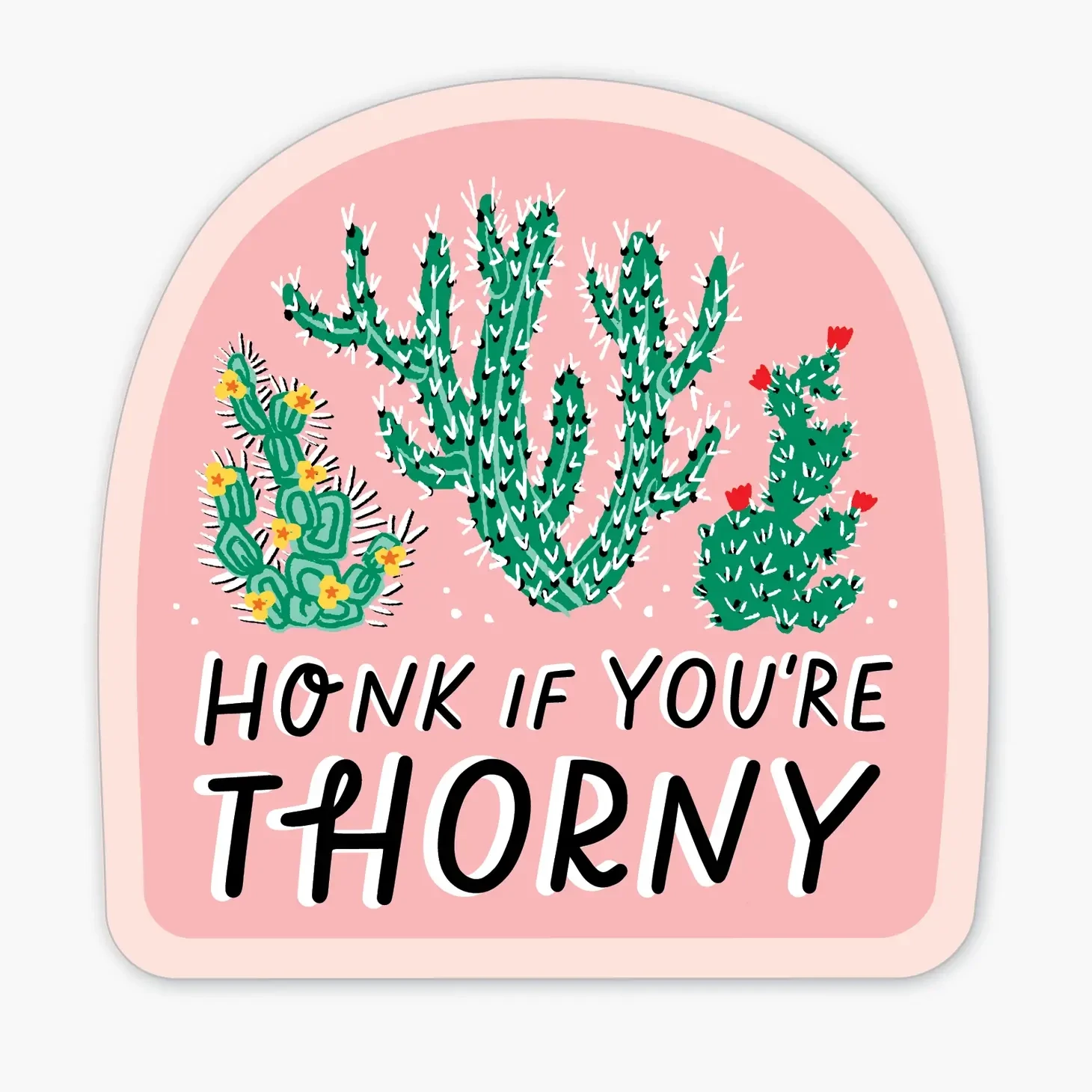 Thorny Cactus Sticker 