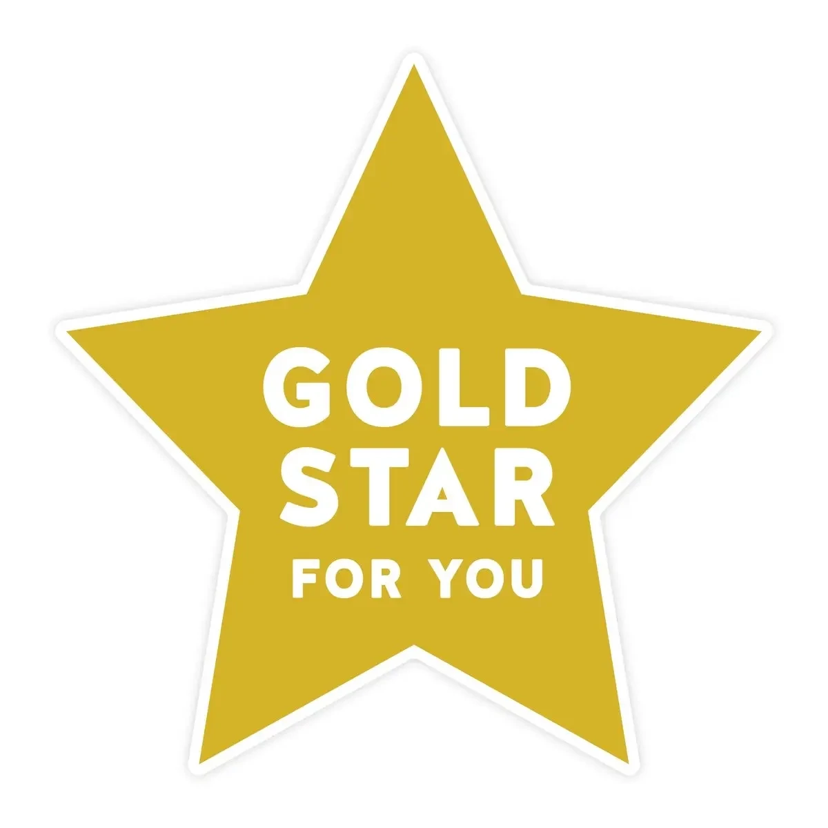 Gold Star Magnet