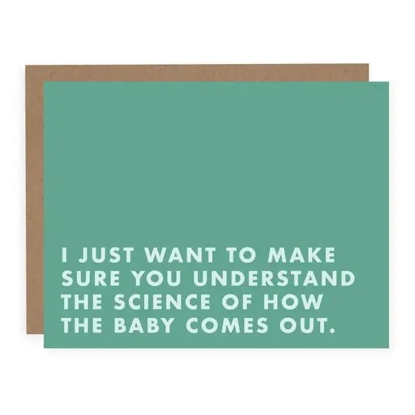 Science of How Baby Card