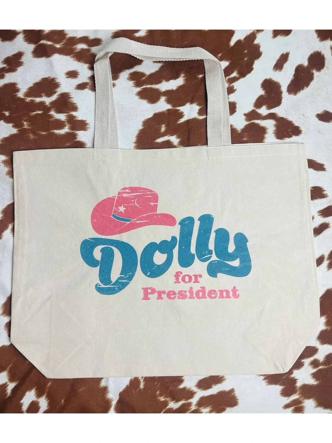 Dolly for President Tote