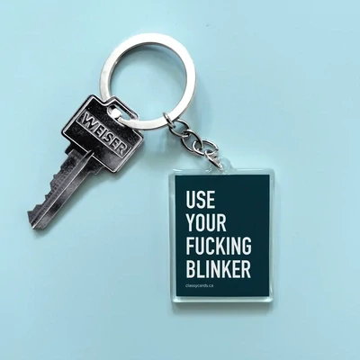 Use Your Blinker Keychain