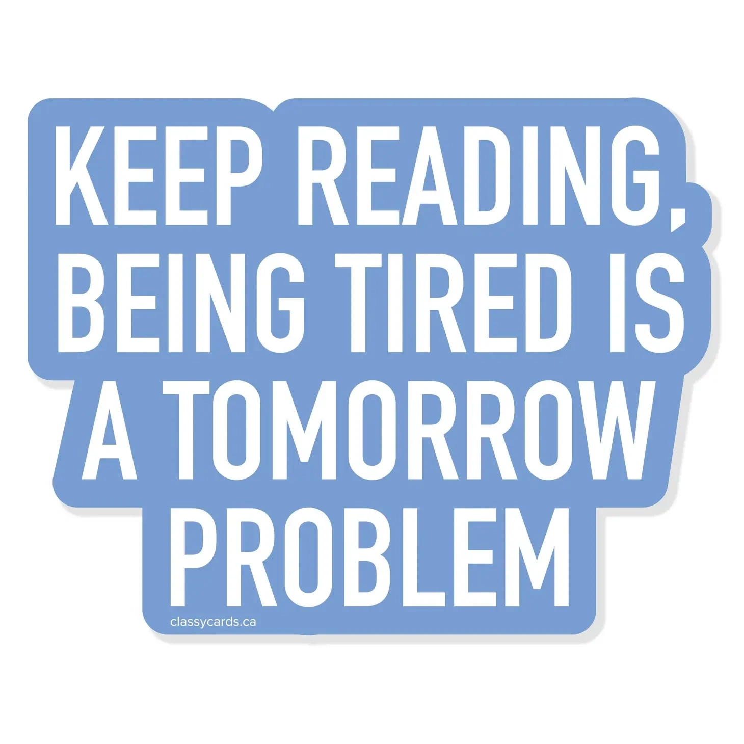 Keep Reading Sticker