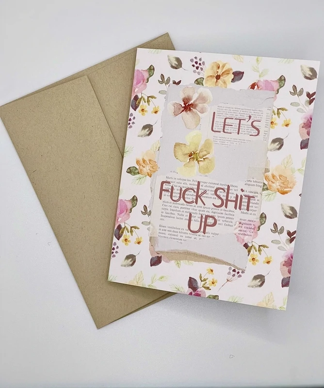 Fuck Shit Up Card