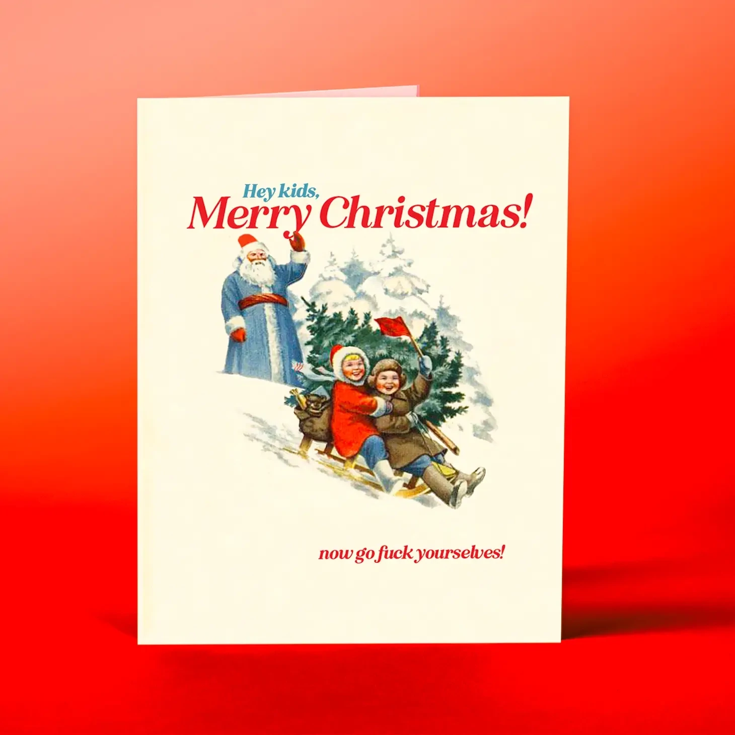 Merry Christmas Kids Card