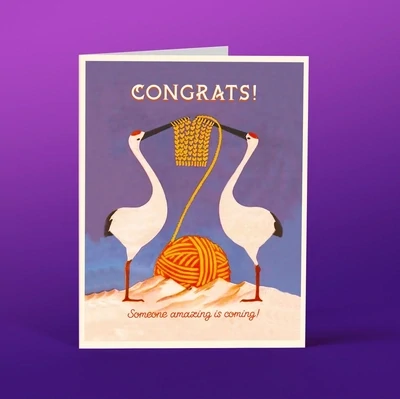 2 Storks Card
