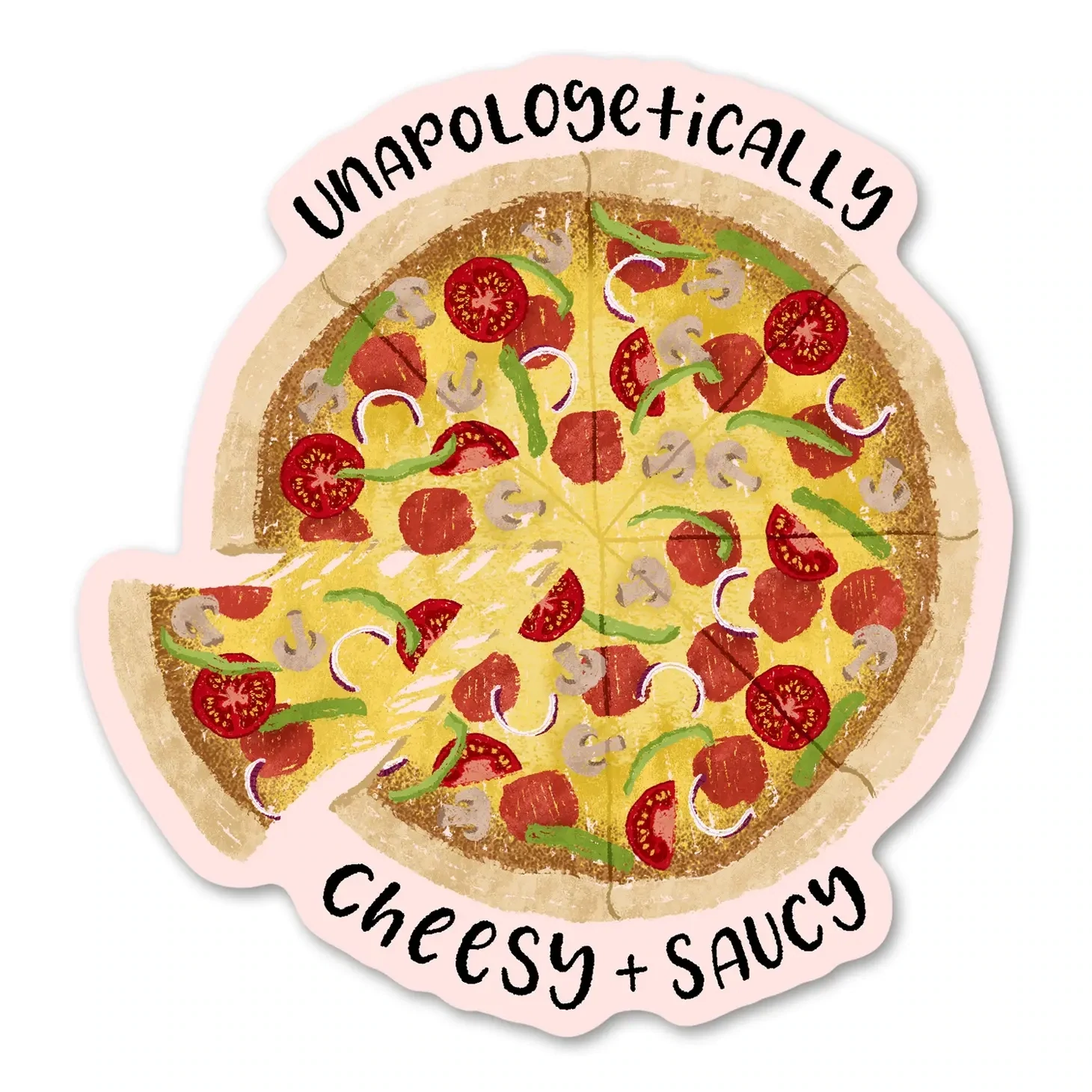 Pizza Sticker 