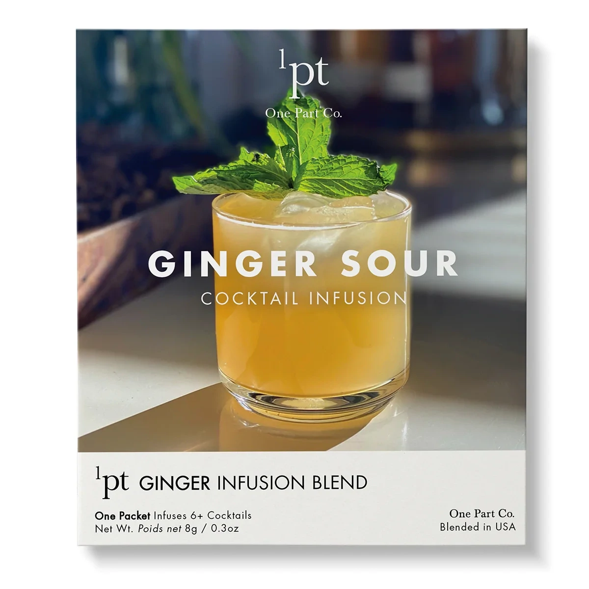 Ginger Sour Cocktail