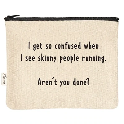 Skinny People Running Pouch 