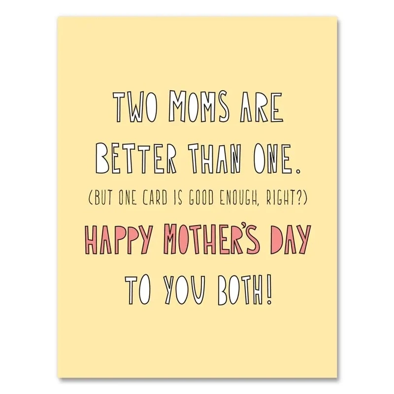Two Moms Card