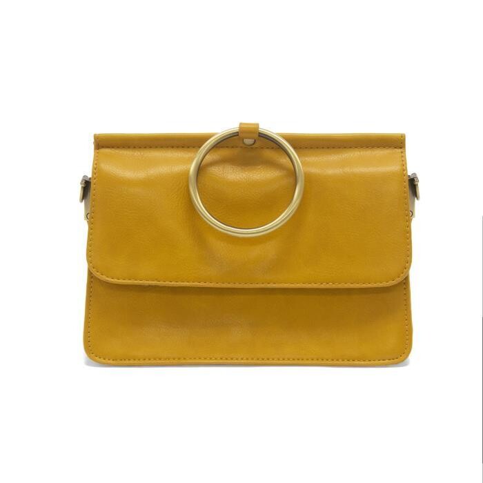 Joy Mustard Aria Ring Bag