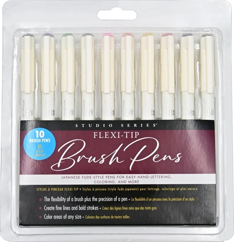 Flexi-Tip Brush Pens