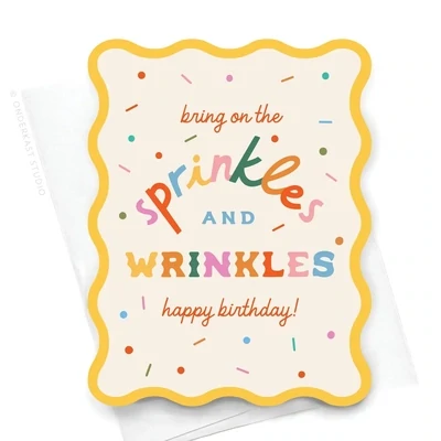 Sprinkles and Wrinkles Card