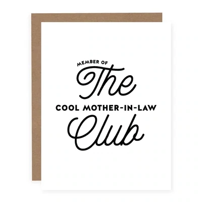 Cool Mother in Law Card
