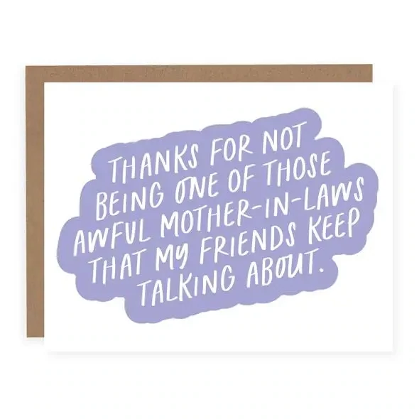 Awful Mother-in-Law Card