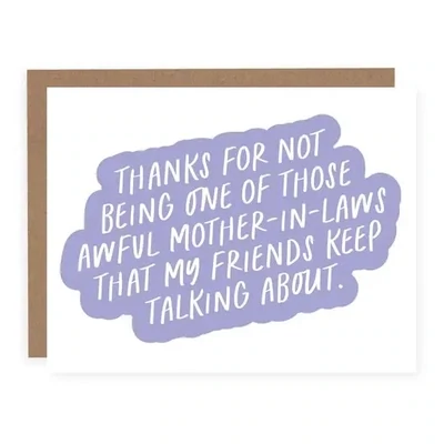 Awful Mother-in-Law Card
