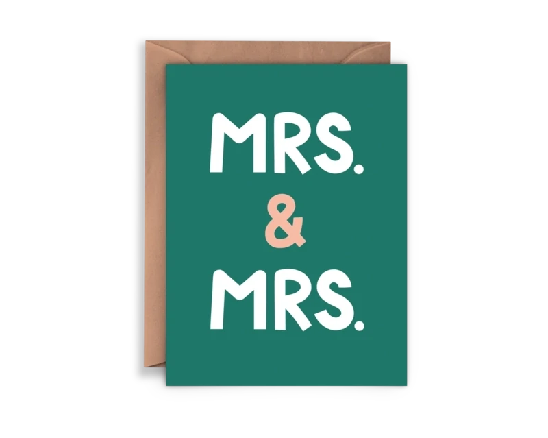 Mrs &amp; Mrs Card