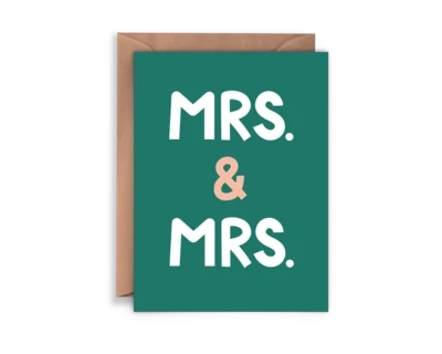 Mrs & Mrs Card