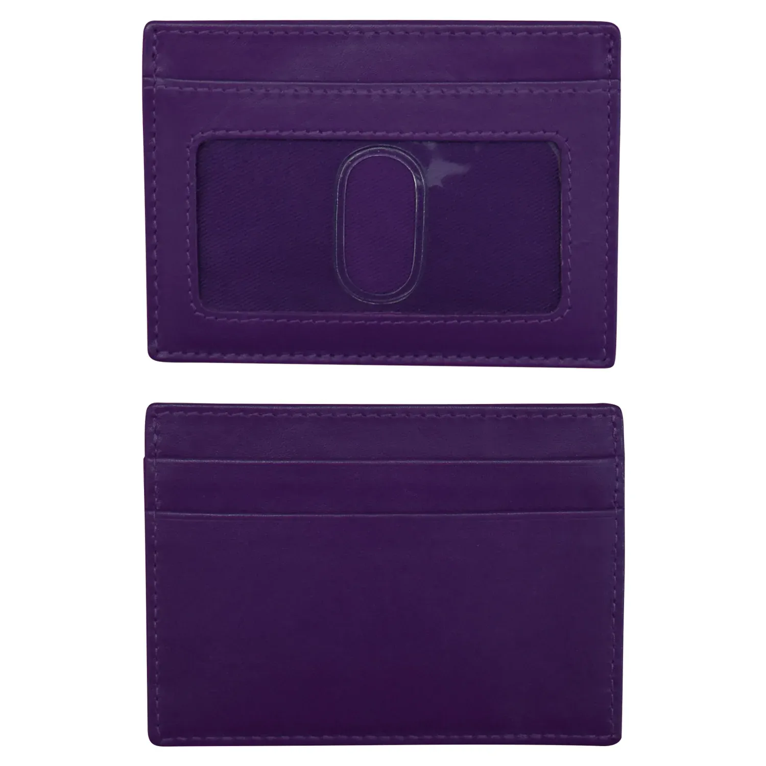 Purple ID Holder