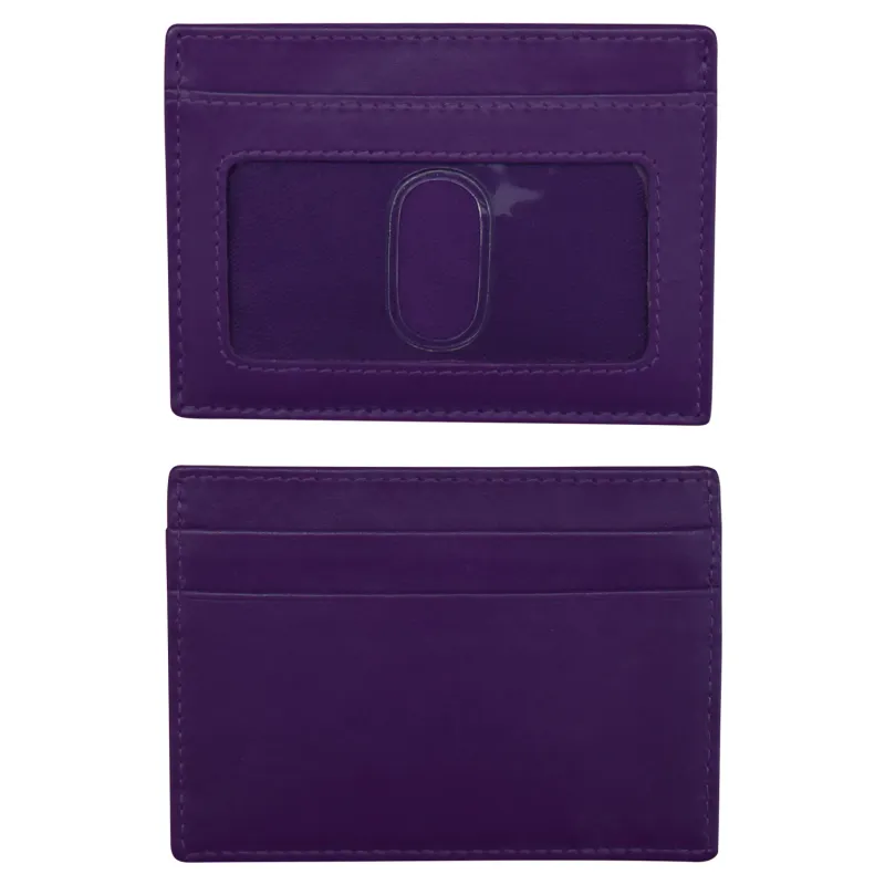 Purple ID Holder