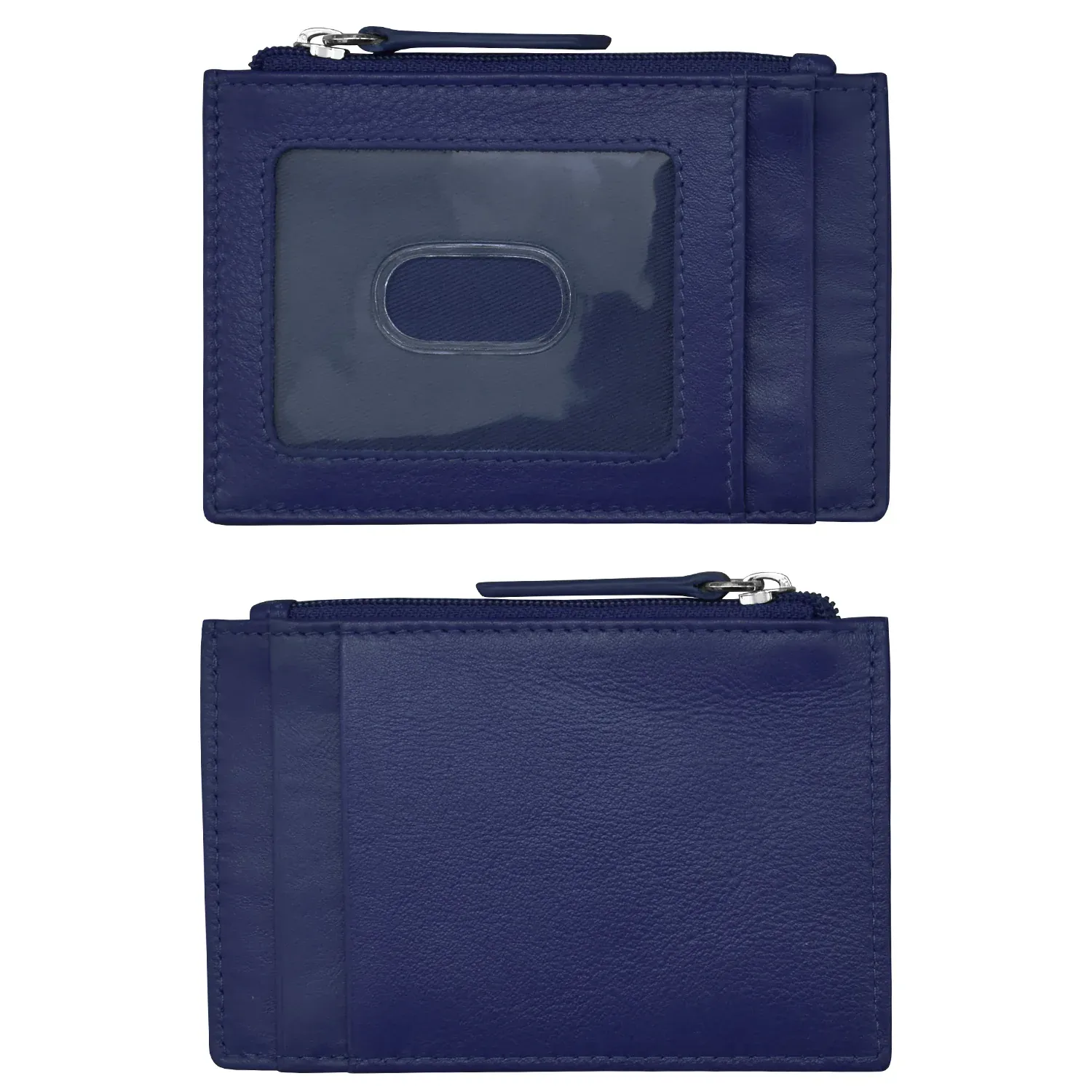 Classic Navy Zip ID Card Case Classic Navy Zip ID Card Case