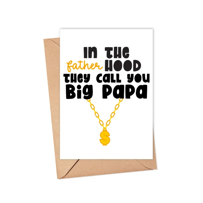 Father Hood Card