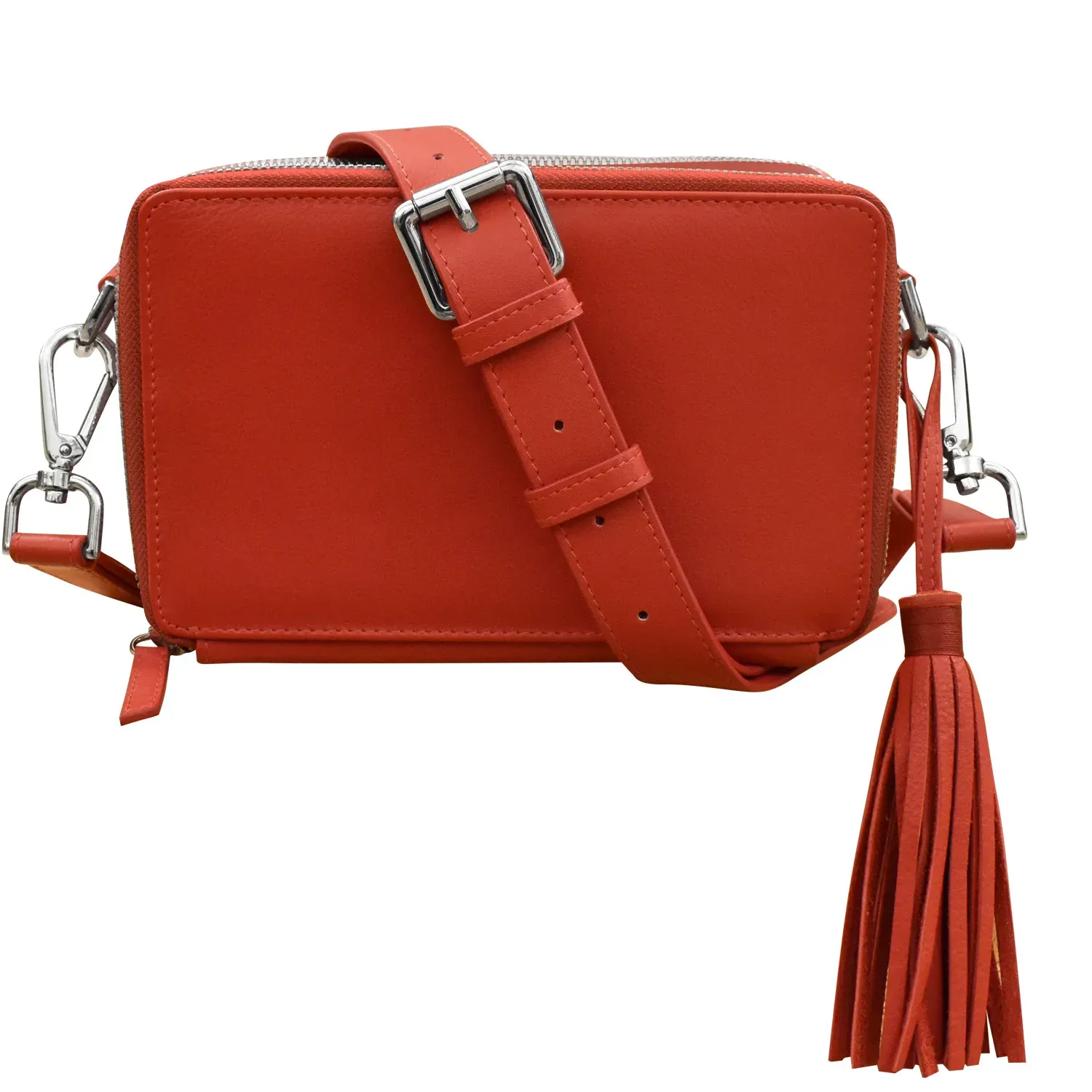 Red Double Camera Bag