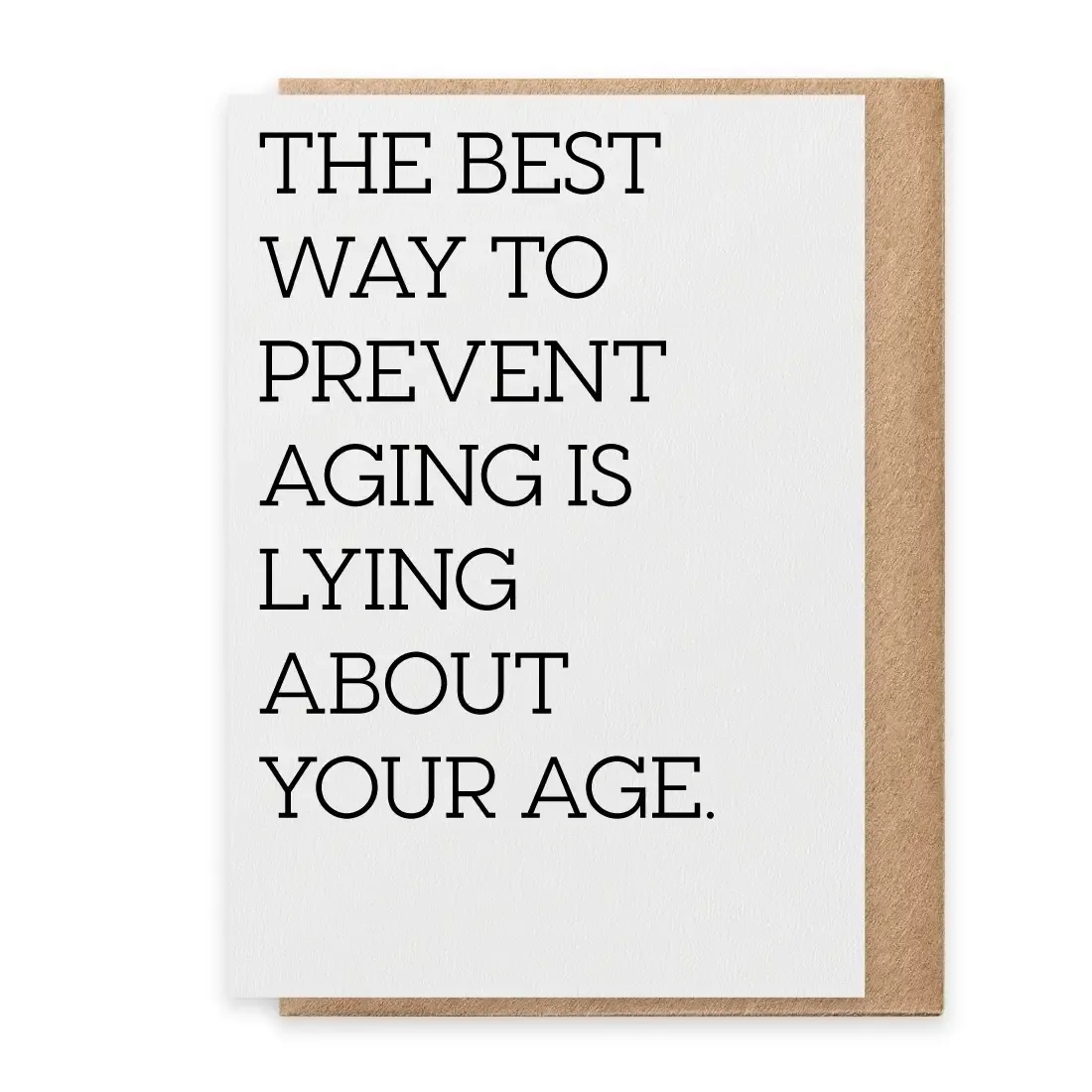 Prevent Aging Card