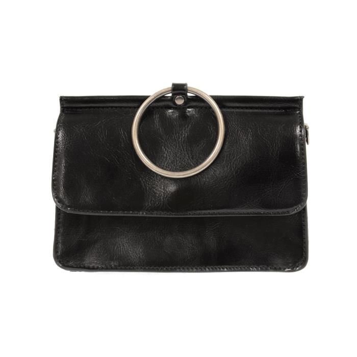 Joy Aria Black Ring Bag