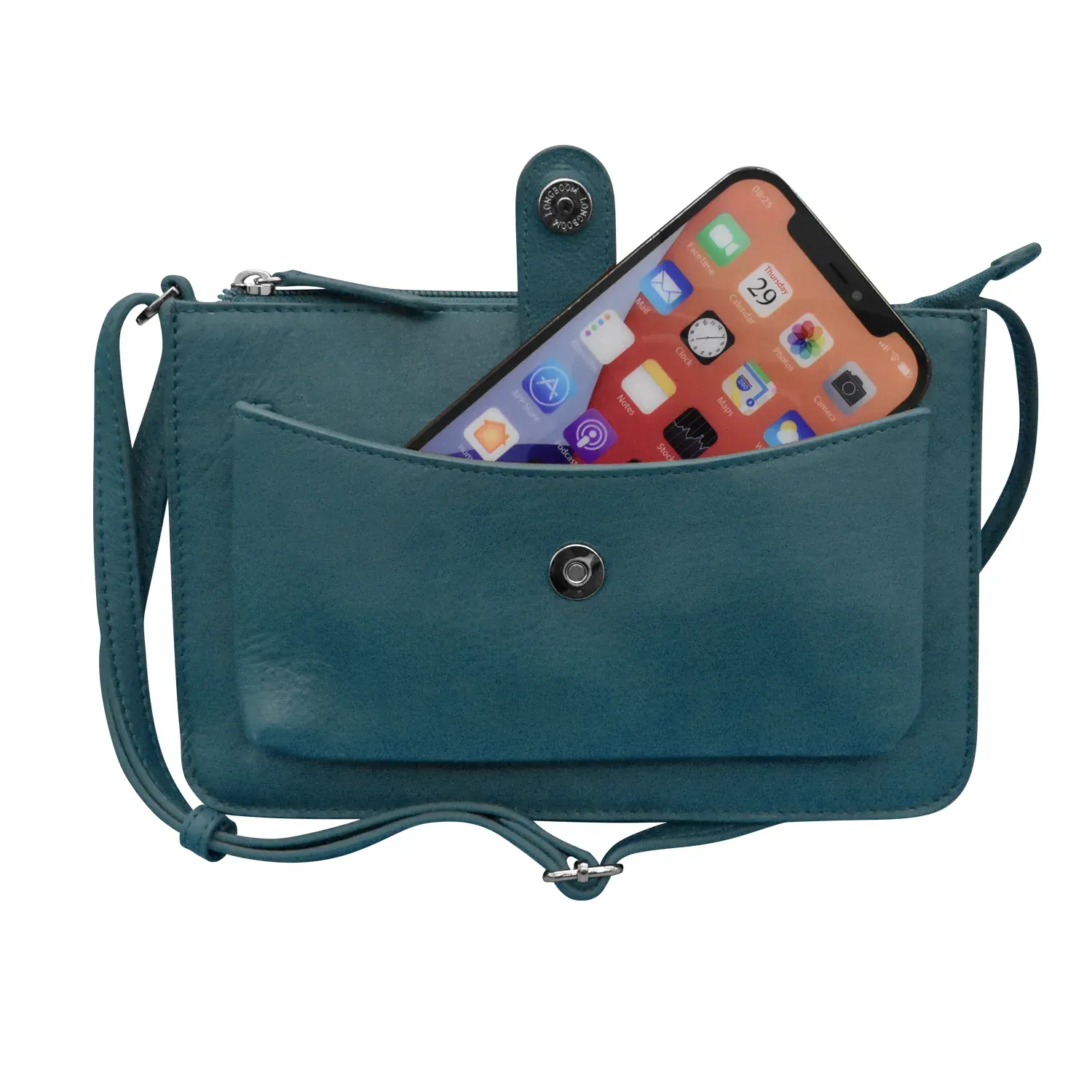 Jeans Blue Front Pocket Phone Bag