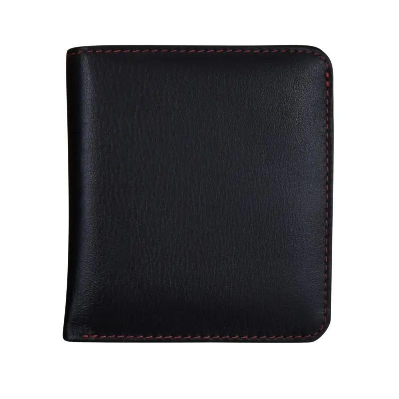 Blk/Red Bi-fold Wallet